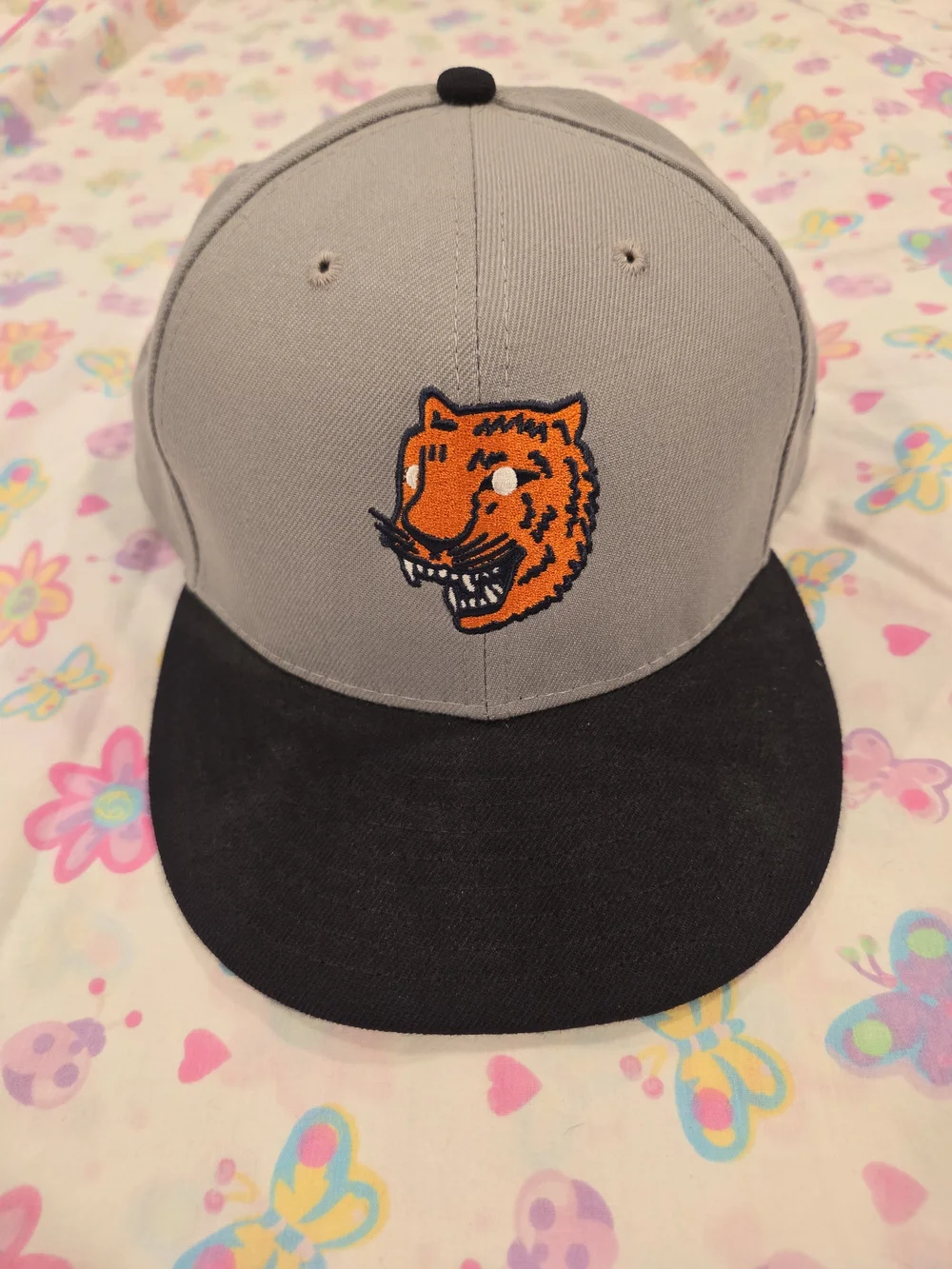 *New Era* Retro Classic Detroit Tigers Hat with Orange Tiger Patch